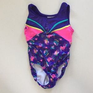 Danskin gymnastics leotard